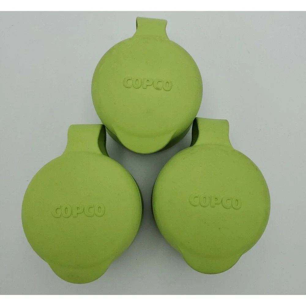 3 Copco Bag Caps, Make‎ Any Bag A Reusable Container, Smart Gadgets Green